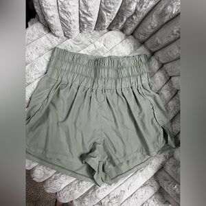 Popflex Sage green running shorts size medium